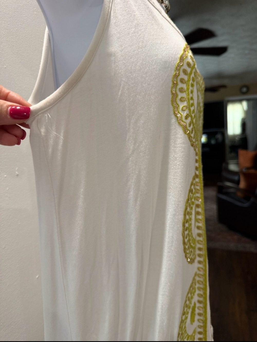 Alfani Sleeveless Top - Picture 3 of 4